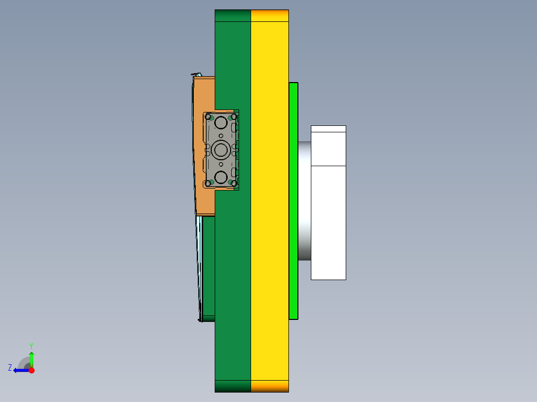 UX363-C-去毛刺治具右视图