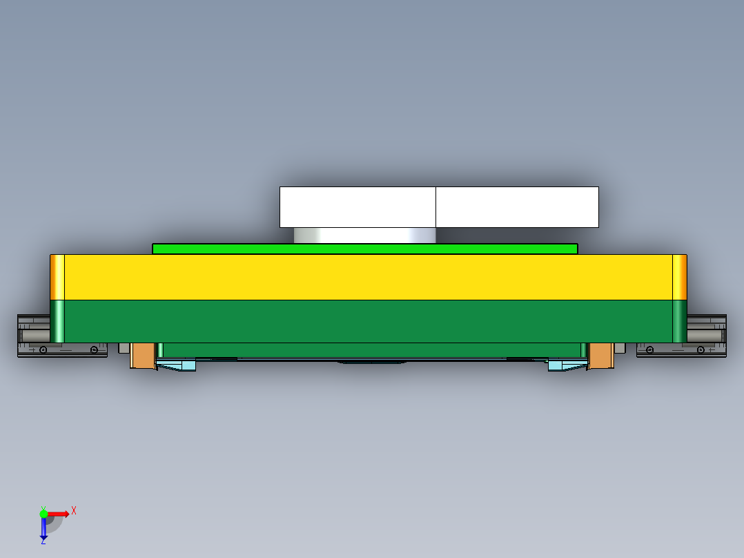 UX363-C-去毛刺治具俯视图