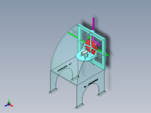 B3003257-将圆形运动转换为线性运动的系统