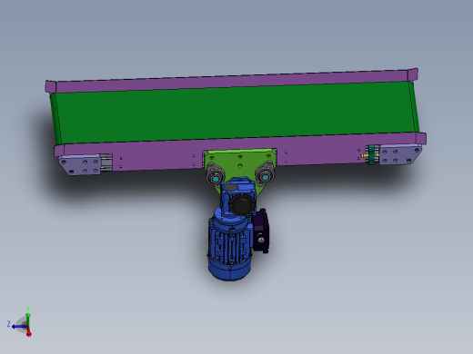 1mX0.3m皮带输送机构