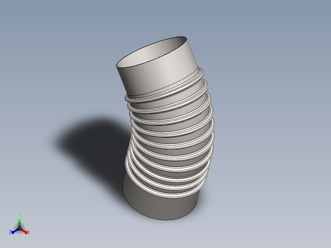 A0003205-炉管弯头正等轴测图