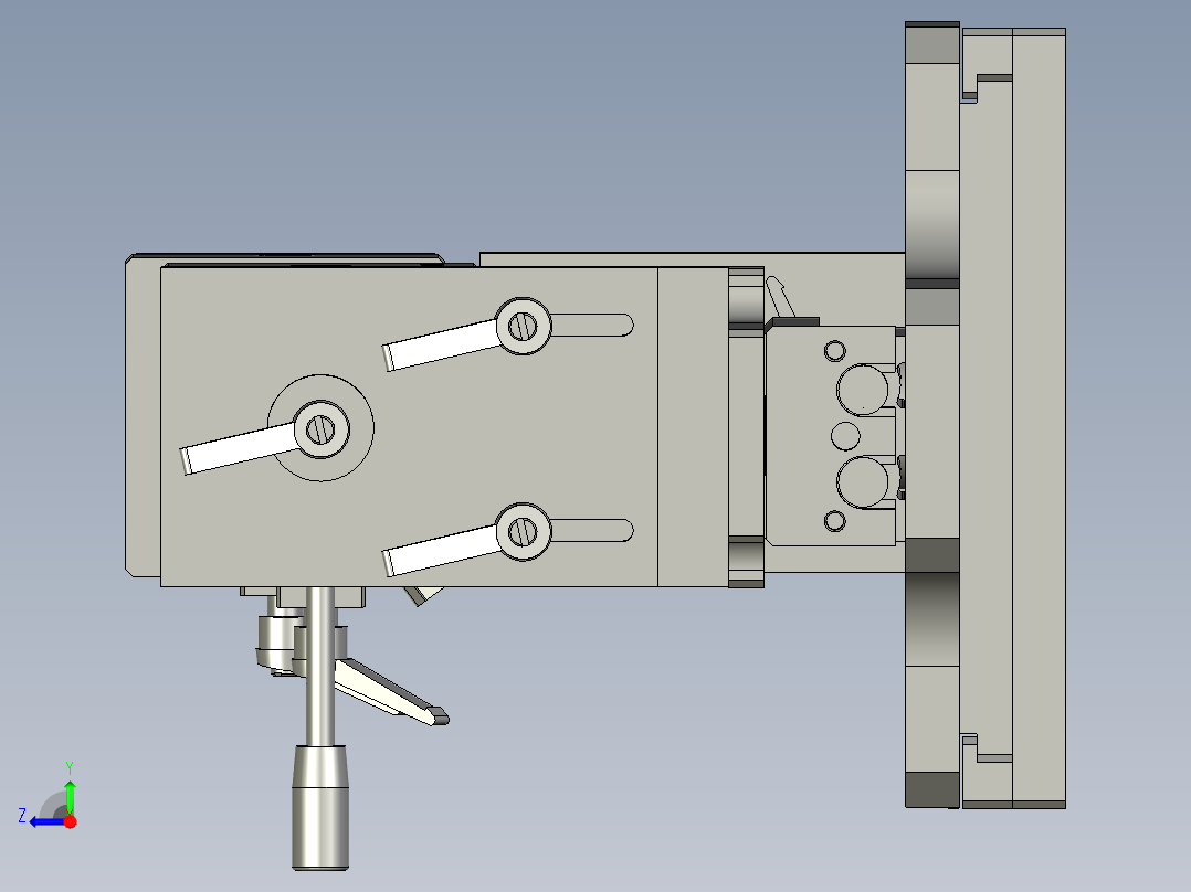 框体夹持机构-副本右视图
