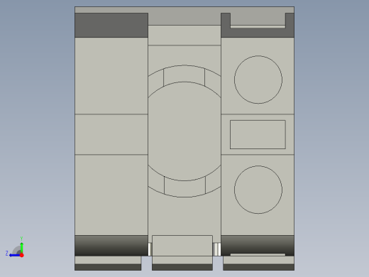 LA42天逸绿色自复22按钮开关右视缩略图