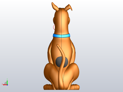 史努比玩具模型solidworks原文件后视缩略图