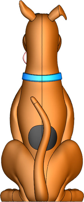 史努比玩具模型solidworks原文件