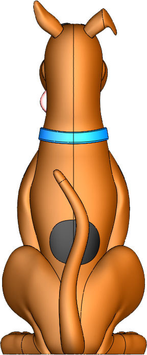 史努比玩具模型solidworks原文件缩略图