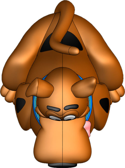 史努比玩具模型solidworks原文件缩略图