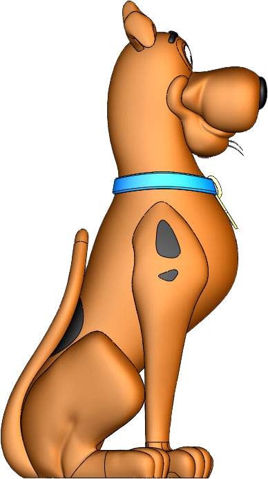 史努比玩具模型solidworks原文件