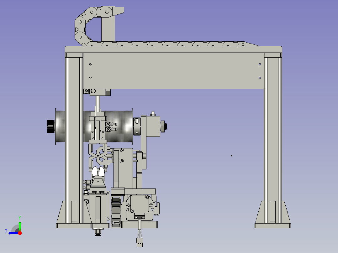 CZXD191019-01绳子上料机构右视图