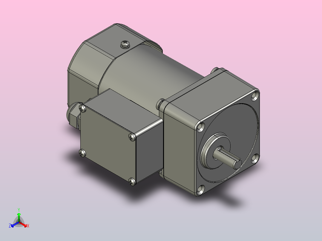 调速电机5IK40RGN-CT 5GN3K～18K主视图