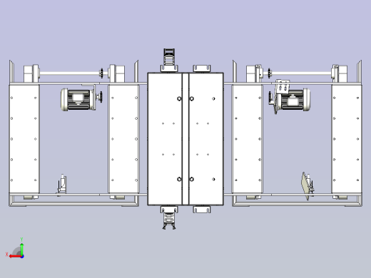 双工位提升机设计后视缩略图