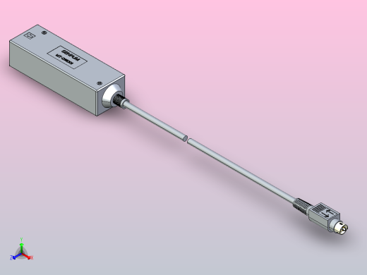 深浦接触式位移传感器 MT-OWD01信号转换器3d