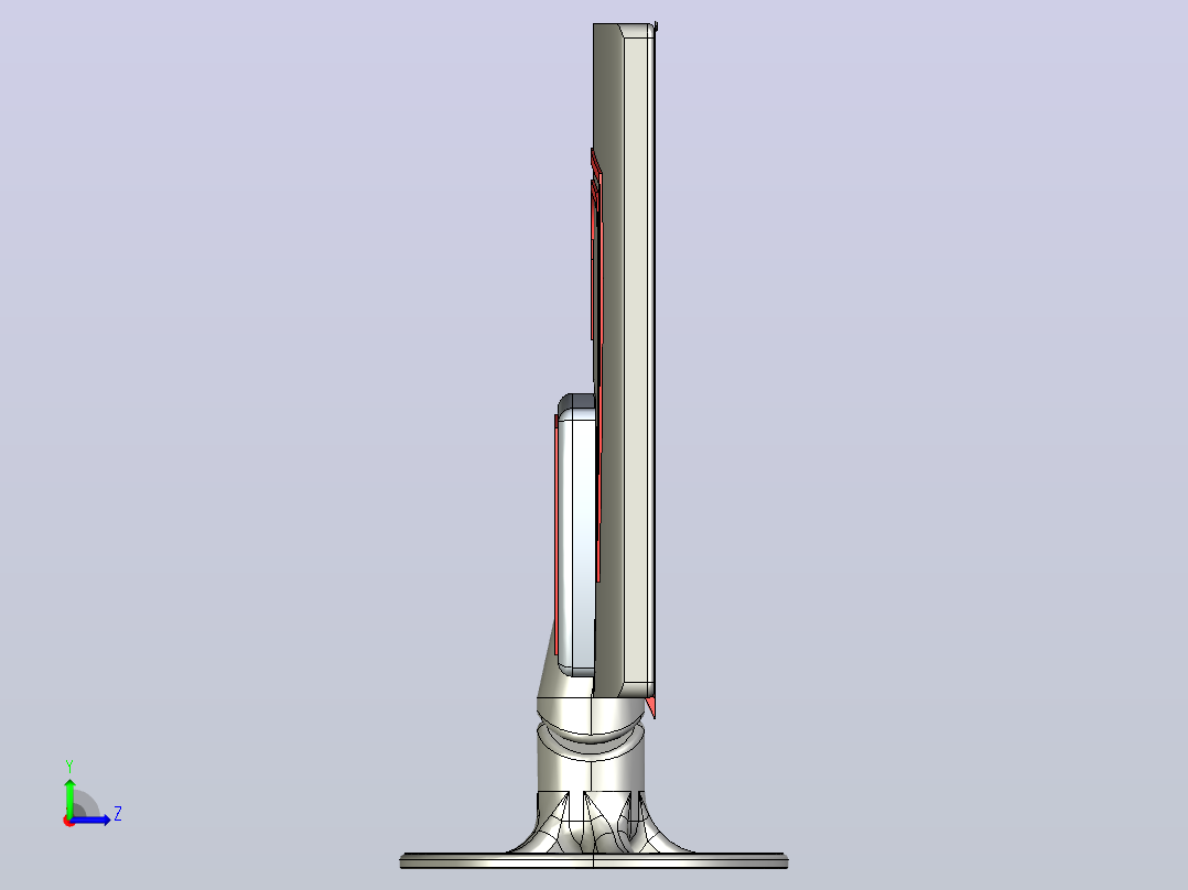 18号监视器左视图
