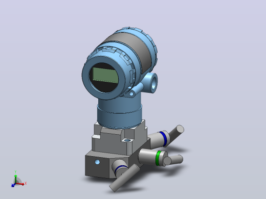 液位计，压力表User Library-2051C Coplanar Flange Pressure Transmitter_