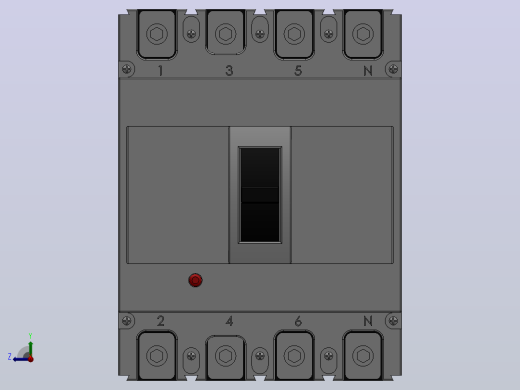 TGM1 63-250系列 插入塑料外壳式断路器[TGM1-63L╱4]右视缩略图