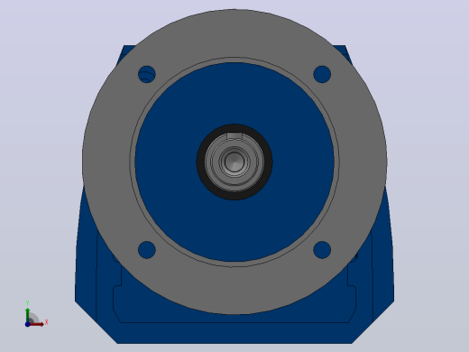 RF37R17法兰轴伸式组合型斜齿轮减速机RF37R17-Y0.18-4P-63-M1-0°-Φ160前视缩略图