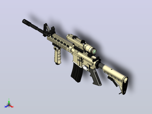 M4A2步qiang