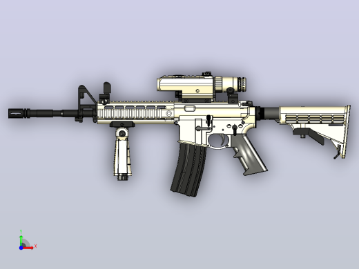 M4A2步qiang前视缩略图