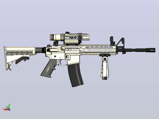 M4A2步qiang后视缩略图