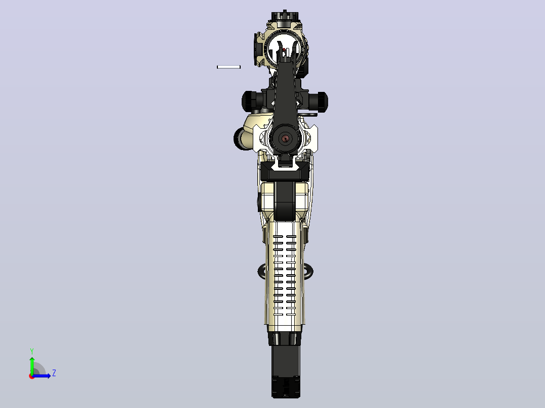 M4A2步qiang左视图