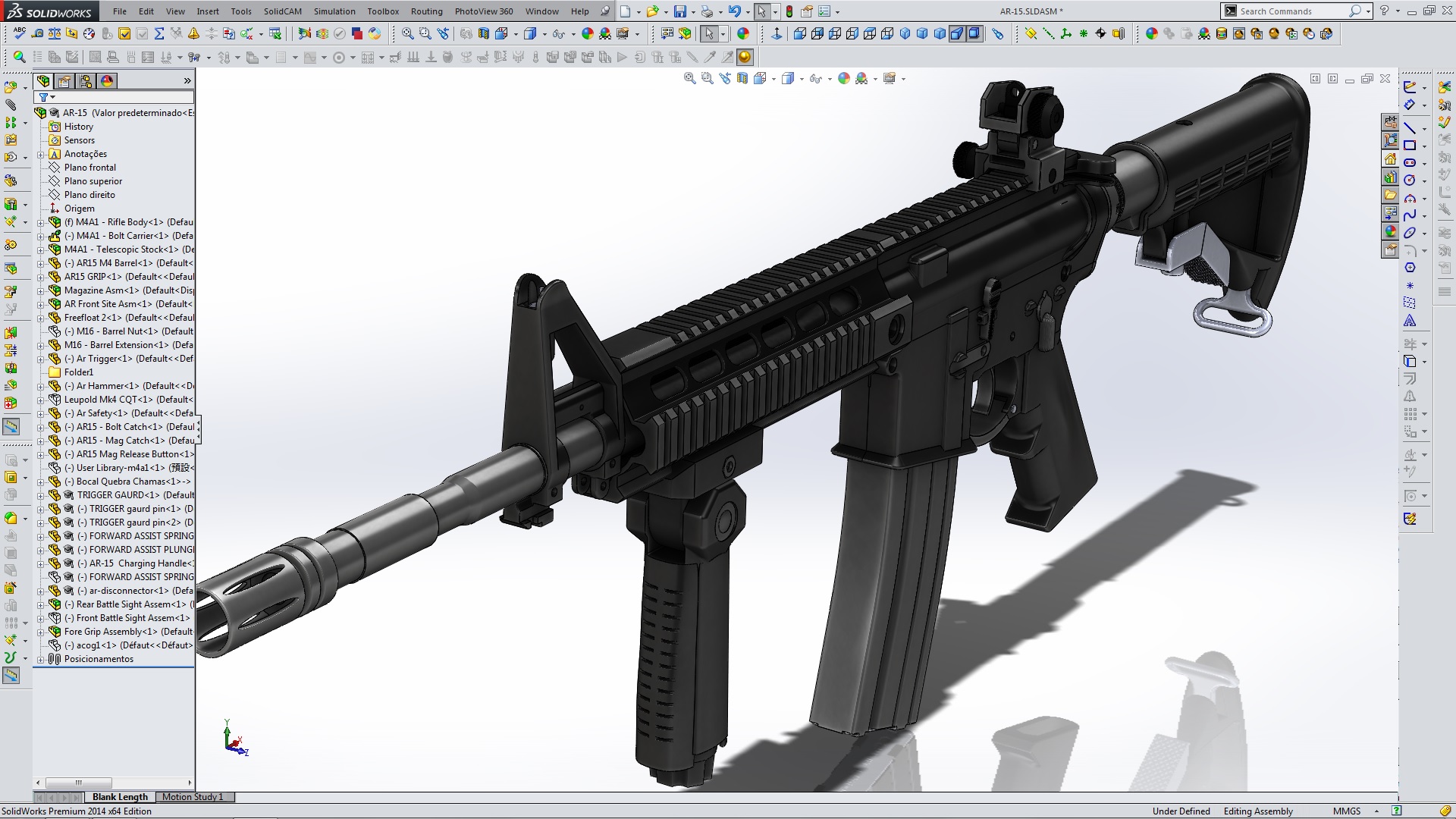 M4A2步qiang