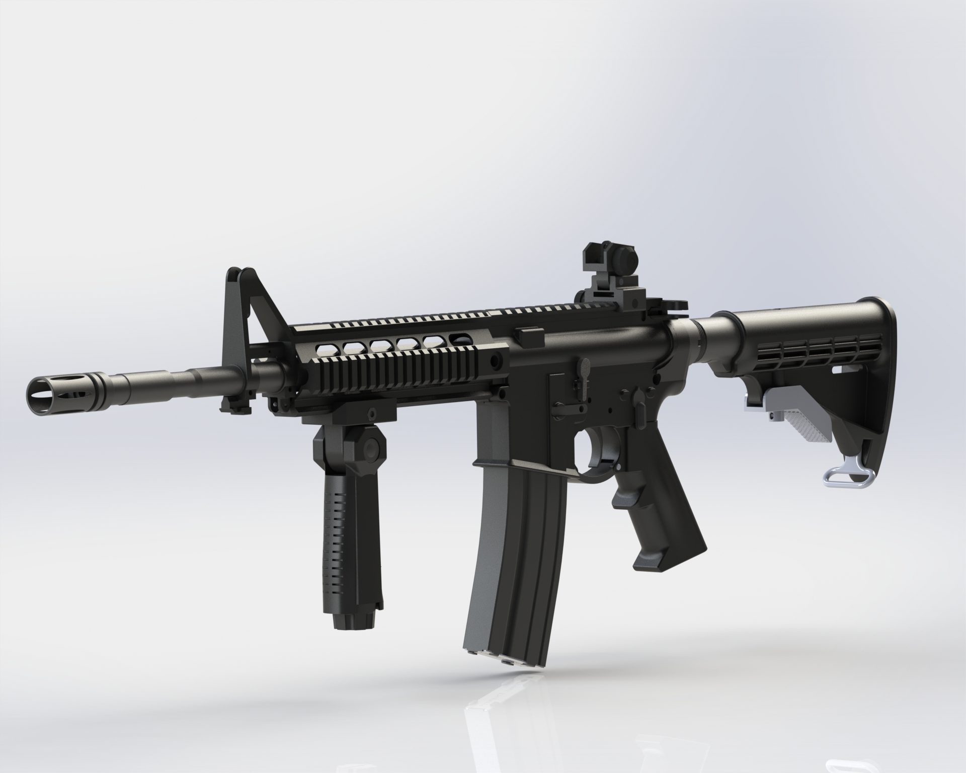 M4A2步qiang