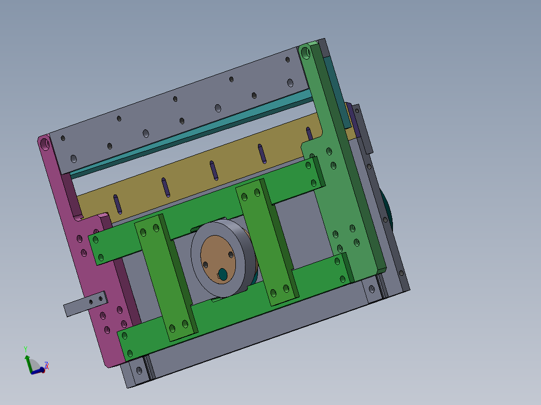 薄膜胶袋制袋机（sw19可编辑+工程图）