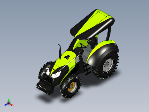 TRN设计的拖拉机