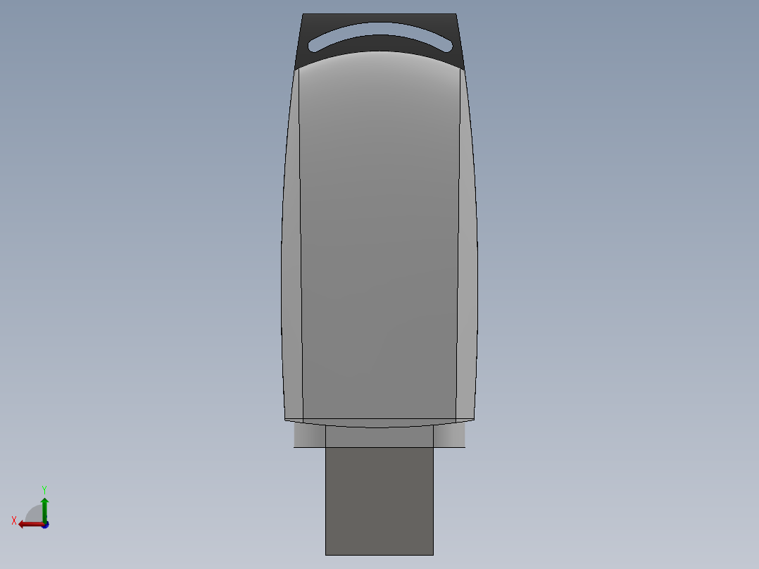 金士顿U盘后视图