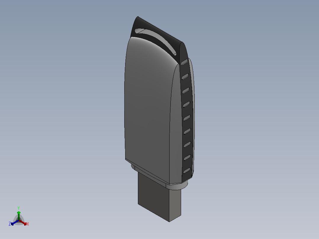 金士顿U盘正等轴测图