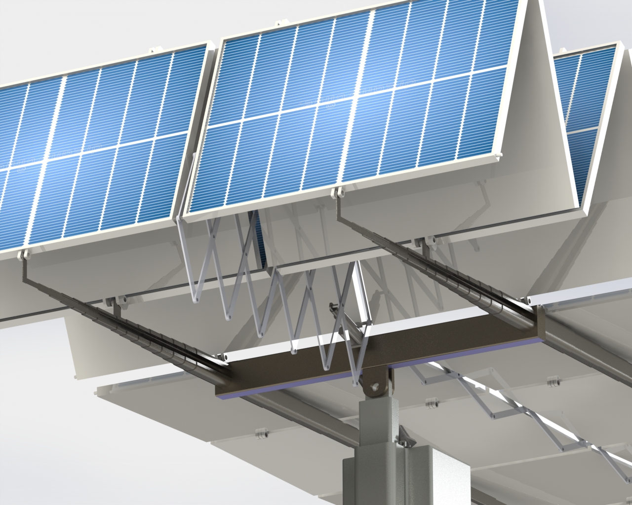 lunar-torch可折叠月球车太阳能板3D数模图纸 Solidworks设计