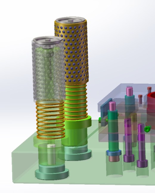 上下四导柱复合冲裁模具缩略图
