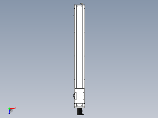 Toyo东佑达直线模组-ECH14-1000-BC-200W-C4反俯视缩略图
