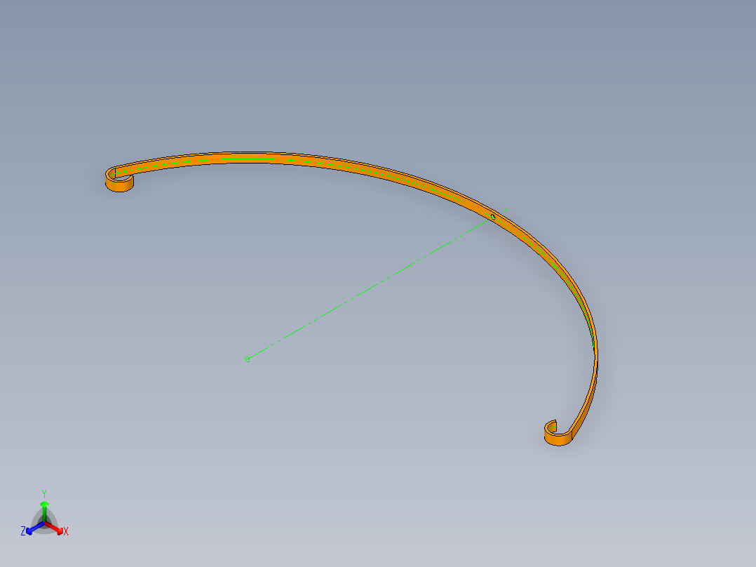 悬架钢板弹簧装配