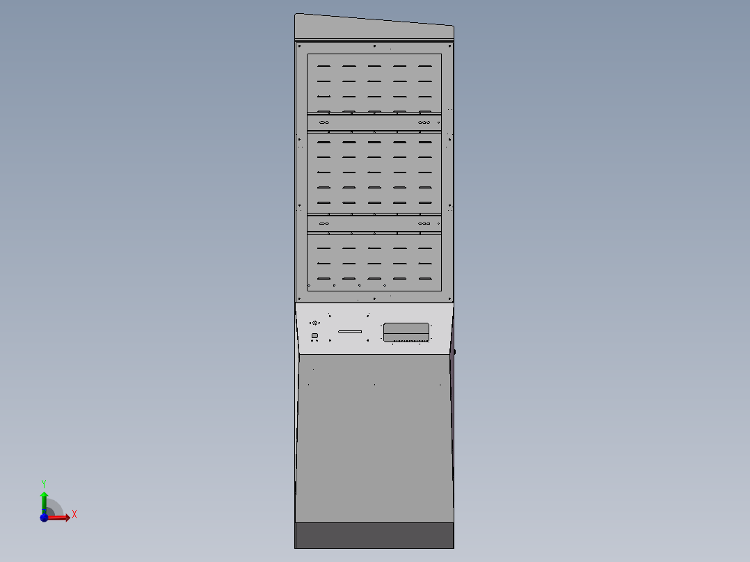 广告查询机前视图
