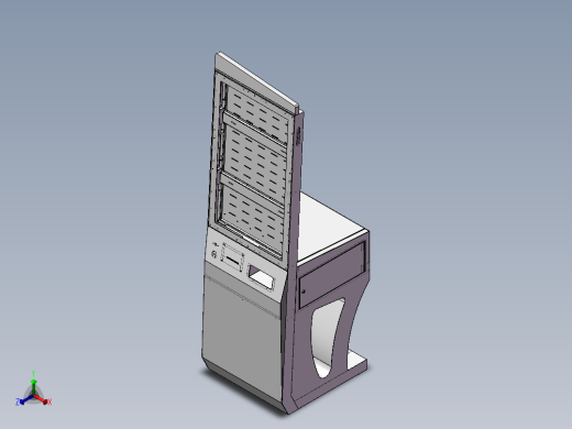 广告查询机正等轴测缩略图