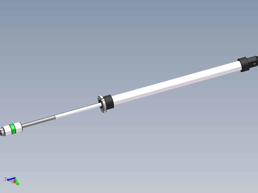 Q209-小轿车后备箱的开启结构设计【三维SolidWorks】主视图