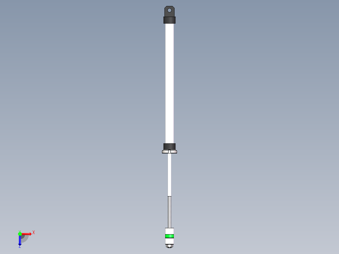 Q209-小轿车后备箱的开启结构设计【三维SolidWorks】俯视图