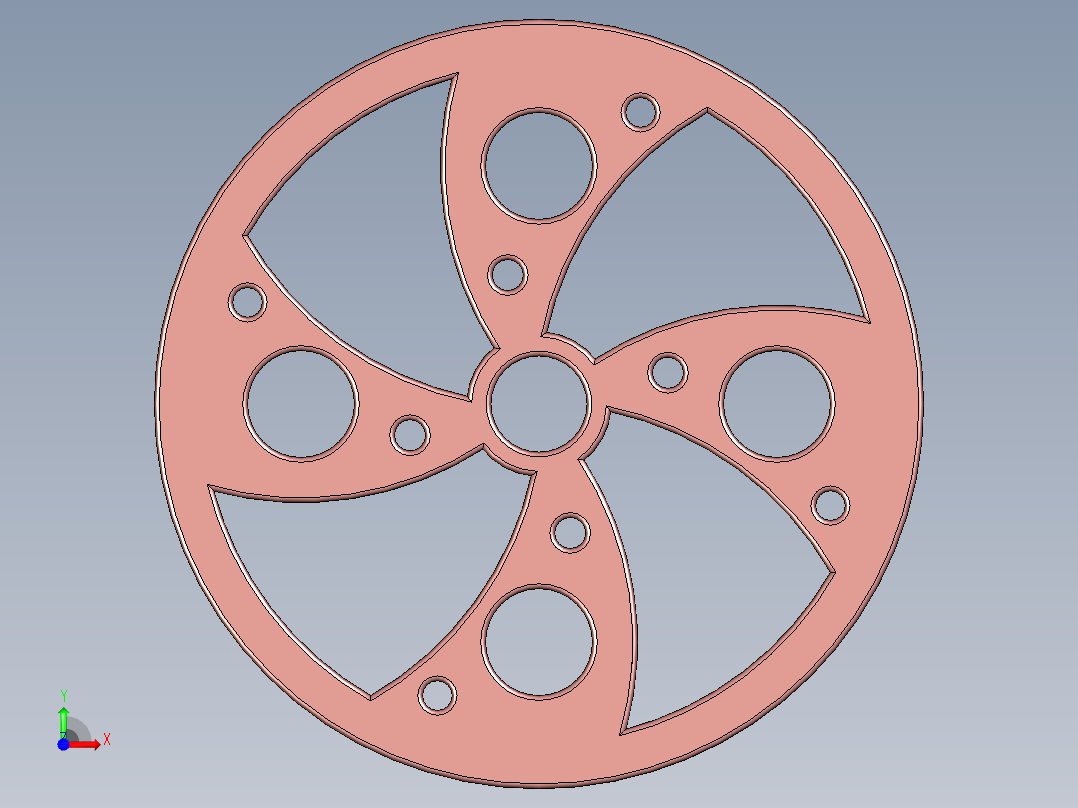 UG偏心旋转机构运动仿真689036==25前视图