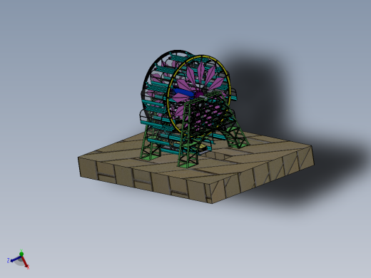 摩天轮智能立体停车库、旋转立体车库