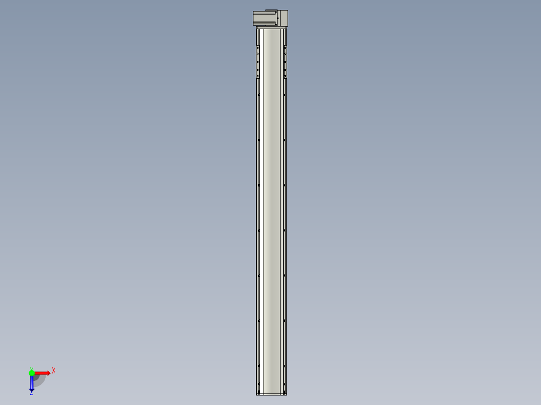CCTL模组同步带-TL135B-LU-1300俯视图