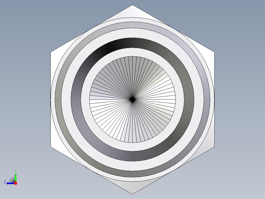 卡套式工业通用硬管接头EO_Blanking_plug_for_tube_ends_ROV12LCFX右视图