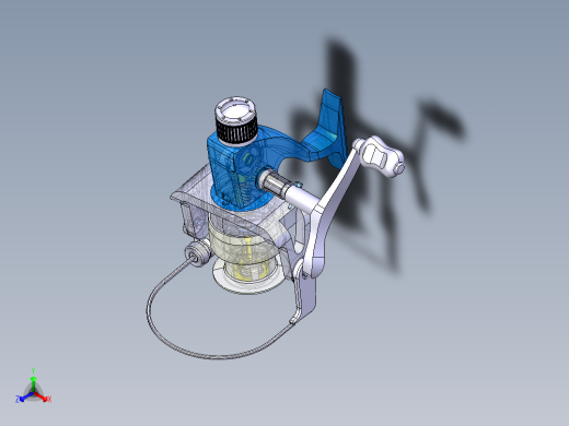 鱼竿5正等轴测缩略图