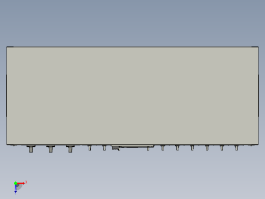 变电站机箱俯视缩略图