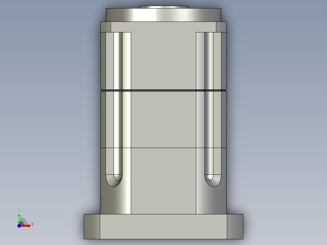 斜齿孔PGH142-L2 35-114.3-200-M12 180WZ KCZ25.STEP前视图