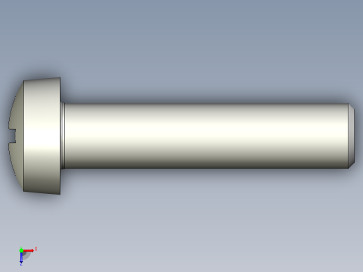 Cross_recessed_head-M10-45-40-8-18-12.stp螺钉-俯视缩略图