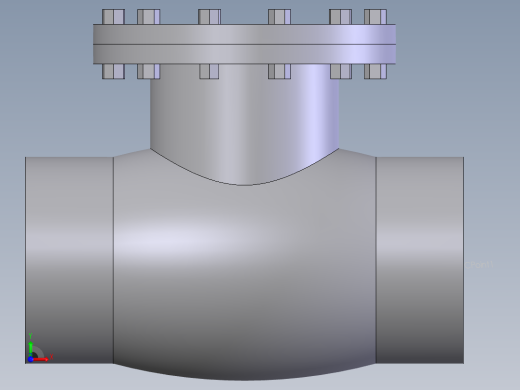 swing check valve bw - 150-2500前视缩略图