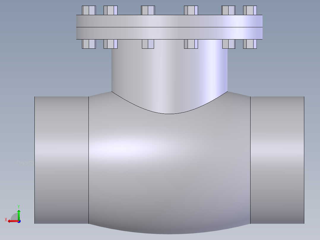 swing check valve bw - 150-2500后视图