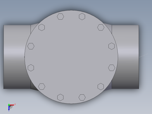 swing check valve bw - 150-2500俯视缩略图