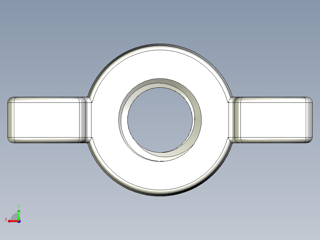 WING NUT 3-8in-16 Thread size 11-16in Base Diameter.x_t后视图